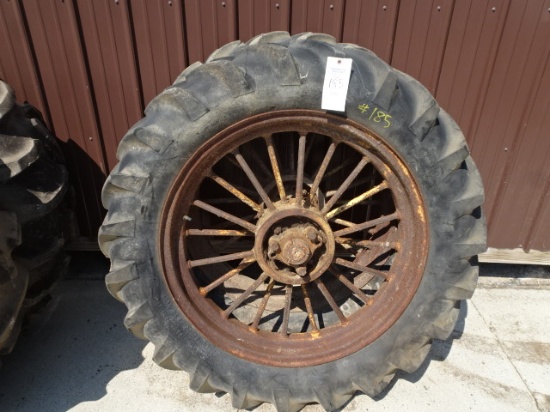 12.4x36 Tires on Spoke Rims