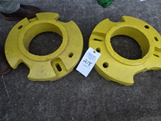 PR. JD A-B-G SOLID CAST REAR WHEEL WEIGHTS