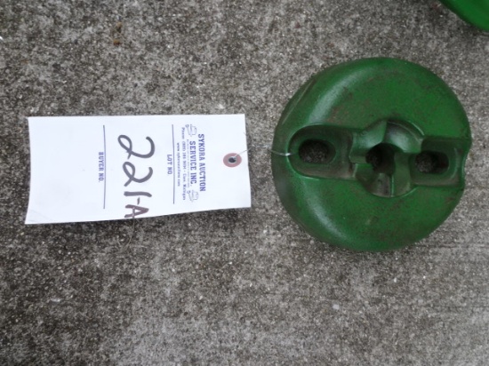 JD UNSTYLED A-G FLYWHEEL STARTER RATCHET, CAST # B1608, GOOD CONDITION