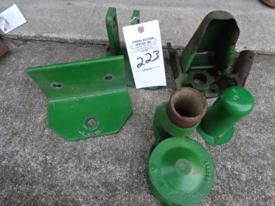 JD WATER PUMP, PTO ADAPTER & PTO COVER, BRACKETS