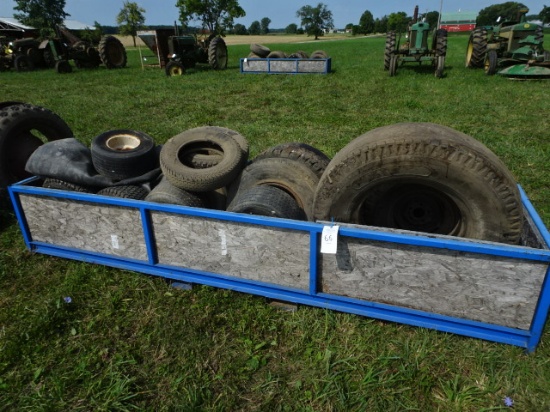 Steel Crate w/ Tires