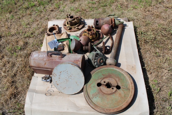 Starter, Pr Of Hubs, Fly Wheel, & Misc. Parts