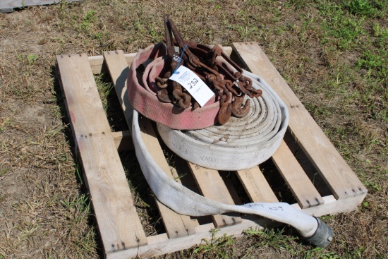 3 Chain Binders And Discharge Hose