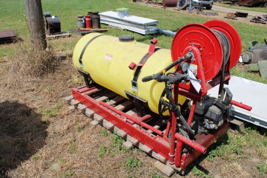 DEMCO 100 GALLON SKID MTD. SPRAYER