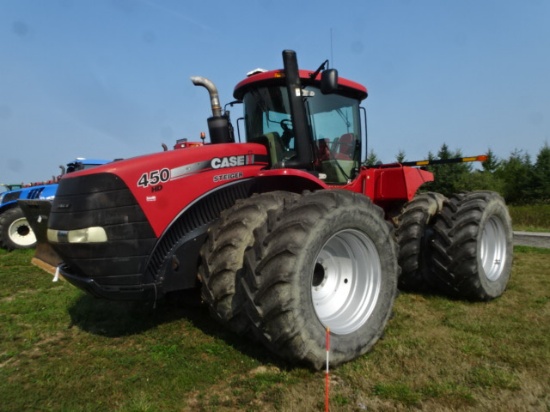 2011 CASE/ IH 450HD STEIGER 4X4 ARTICULATE BAREBACK TRACTOR, C.A.H, 5087 HRS
