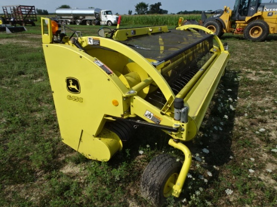 2013 JD 645C 14’ WINDROW FORAGE HEAD, SN# 1KM645CGLDD120613