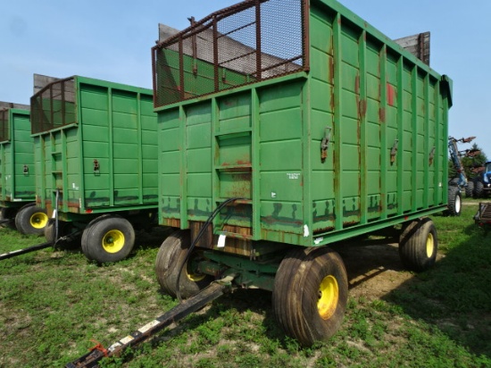 Thelan Ag Product Metal Forage Hyd. Dump Wagon