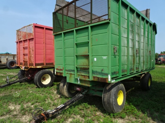 Thelan Ag Product Metal Forage Hyd. Dump Wagon