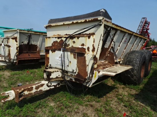 Kuhn Knight Model 8141 Pro-Twin L.H Discharge Manure Spreader