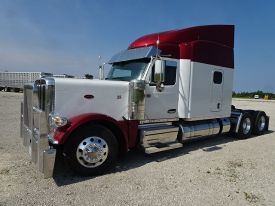 25 2025 PETERBILT 589 T/A ROAD TRACTOR, VIN: 1XPED49X8SD758177, (1 OWNER