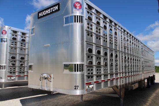 2027 Wilson Stockmaster Model Psadl-400 53' Alum. Hallway Trailer