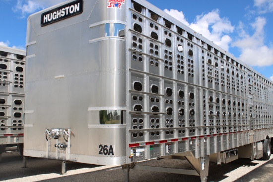 2026 Wilson Stockmaster Model Psadl-400 53' Alum. Hallway Trailer
