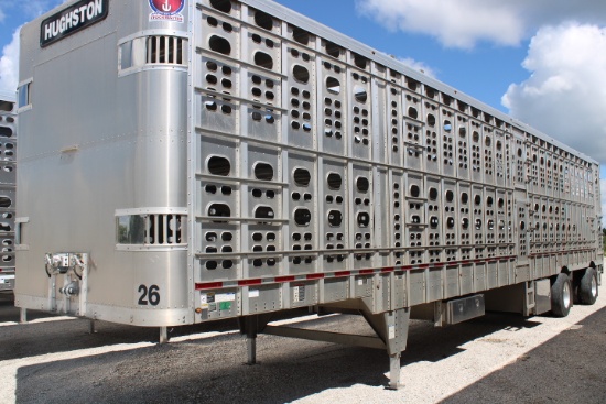2026 Wilson Stockmaster Model Psadl-400 53' Alum. Hallway Trailer
