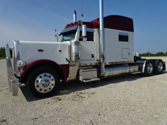 #21 2021 PETERBILT 389 T/A ROAD TRACTOR, VIN: 1XPXD49X7MD741477 (1 OWNER