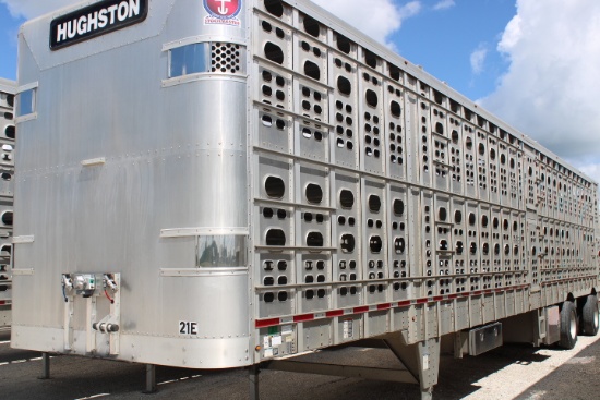 #21E 2021 WILSONVIN: 1W16532A7M5560097 Wilson Stockmaster Model PSADL-400P 53' aluminum Hallway Tr