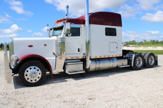 #16 2016 PETERBILT 389 GLIDER – LEGENDARY RED/WHITEVIN: 1NPXGGGG70D418143 (1 OWNER