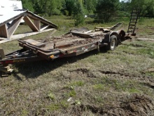 2005 Big Tex mfg. 86"x20' tandem-axle tag trailer