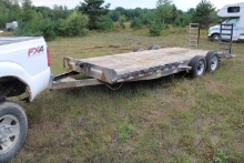 Big Tex Model 10ET T/A tag trailer