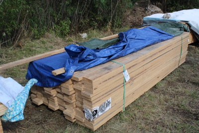 (128) 2"x6"x10' Southern pine dimensional lumber