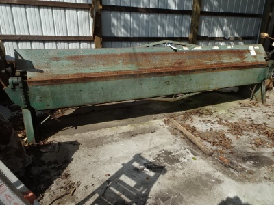 Chicago 14' sheet metal brake, Model S-1422