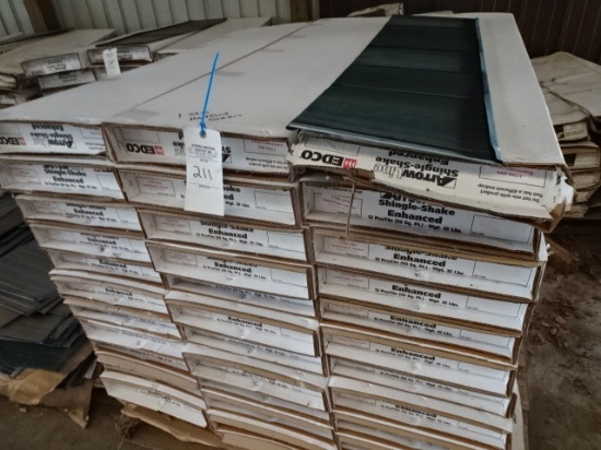 1 skid – Hartford Green, Edco Arrowline metal shingle shake