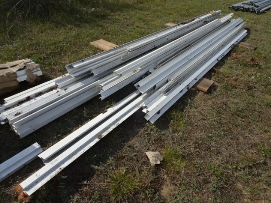 Alum. 10' + 12' framework – 3 skids H-channel
