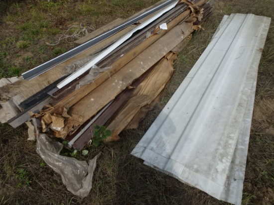 Pole barn skid drip edge