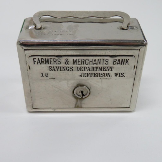 Farmers & Merchants Bank Savings Department Jefferson Wis