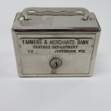 Farmers & Merchants Bank Savings Department Jefferson Wis