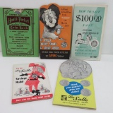 Five paper folder coin banks from Illinois
