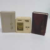 Two Thrift Book Banks and one Calendar bank