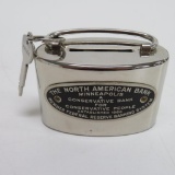The North American Bank, Minneapolis, Portable Safe with key