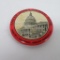 United States National Bank Advertising pocket mirror, 3 1/2