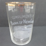 Bank of New Glarus glass