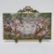 Porcelain Plaque in Stand