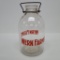 Wern Farms One Gallon Glass Milk Bottle