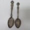 Pair of Sterling Silver Lowe Railroad Spoons Circa 1905