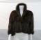 Beautiful Vintage Brown mink capelet