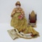 Peggy Nesbit Lot Arabella Stuart Doll (1977) and Tower of Treasures Pieces (1978)