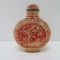 Carved Oriental Style Snuff Bottle