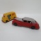 Sunshine Dairy Truck and Cast Metal Car