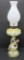 Capodimonte Cherub Oil Lamp