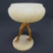 Alabaster Leg Compote