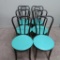 Set of Six Bentwood Chairs, Czech Thonet style
