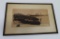 Frank Enders Pencil Signed Etching Fishing Village