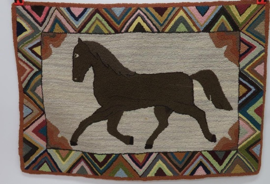 Horse Hook rug