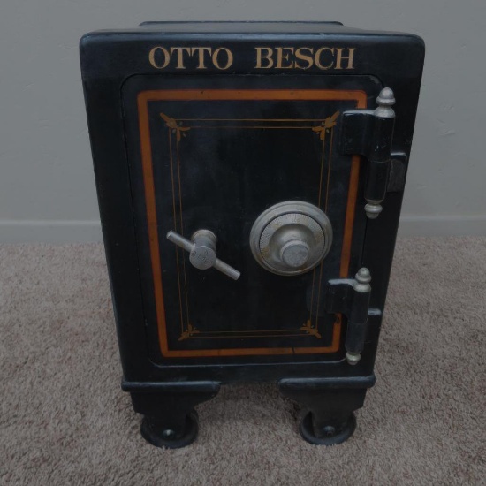 Otto Besch J Baum Safe and Lock Co floor safe