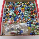 Assorted Lot of Machine Made Marbles