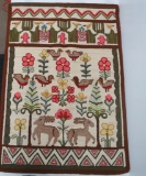 Hand Hooked Rug Nature Motif