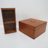 Two Wooden Boxes